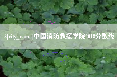 锦州中国消防救援学院2018分数线