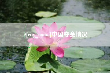 锦州中国夺金情况
