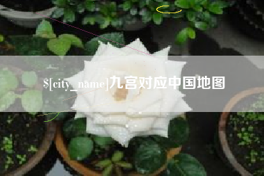 锦州九宫对应中国地图