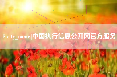 锦州中国执行信息公开网官方服务