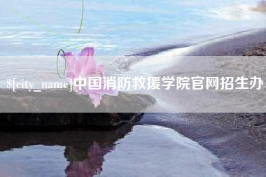 锦州中国消防救援学院官网招生办