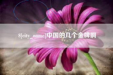 锦州中国的几个金牌啊