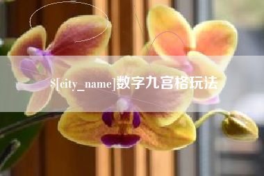 锦州数字九宫格玩法