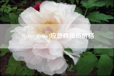 锦州应急救援员价格