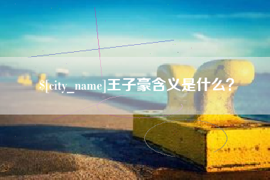 锦州王子豪含义是什么？