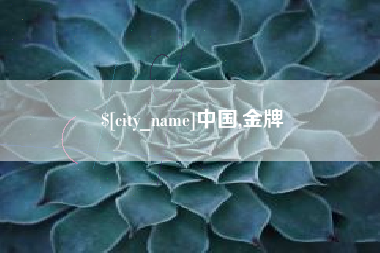 锦州中国,金牌