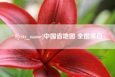 锦州中国省地图 全图黑白