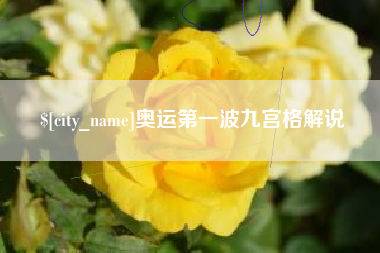 锦州奥运第一波九宫格解说