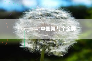 锦州中国第九个金牌