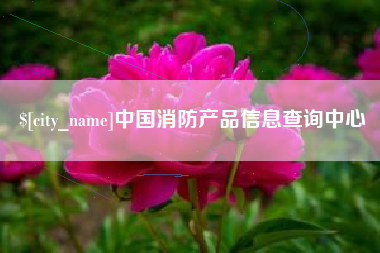锦州中国消防产品信息查询中心