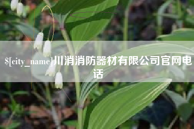 锦州川消消防器材有限公司官网电话