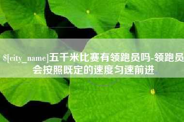 锦州五千米比赛有领跑员吗-领跑员会按照既定的速度匀速前进