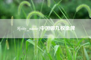 锦州中国哪九枚金牌