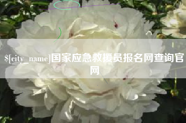 锦州国家应急救援员报名网查询官网