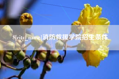 锦州消防救援学院招生条件