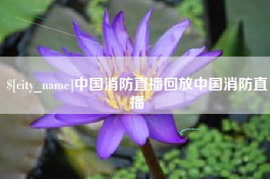 锦州中国消防直播回放中国消防直播