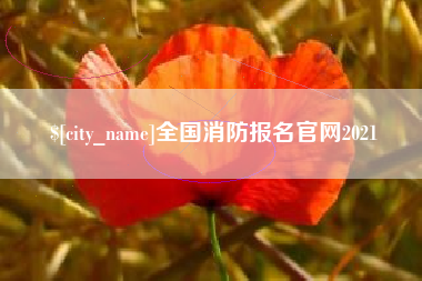 锦州全国消防报名官网2021